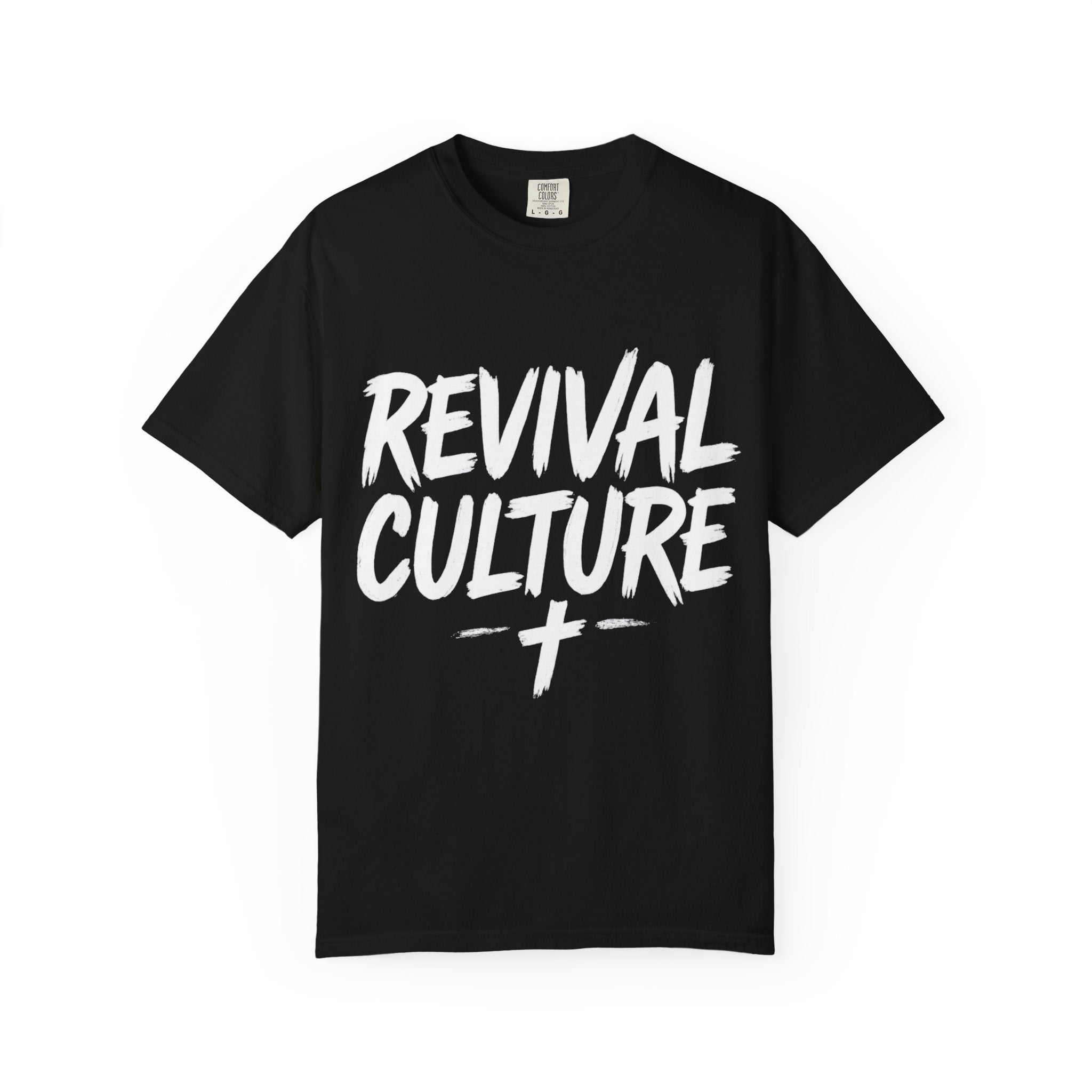 Revival Culture Grunge Tee | Christian Streetwear | Bold Christian T-Shirt for Teens & Young Adults