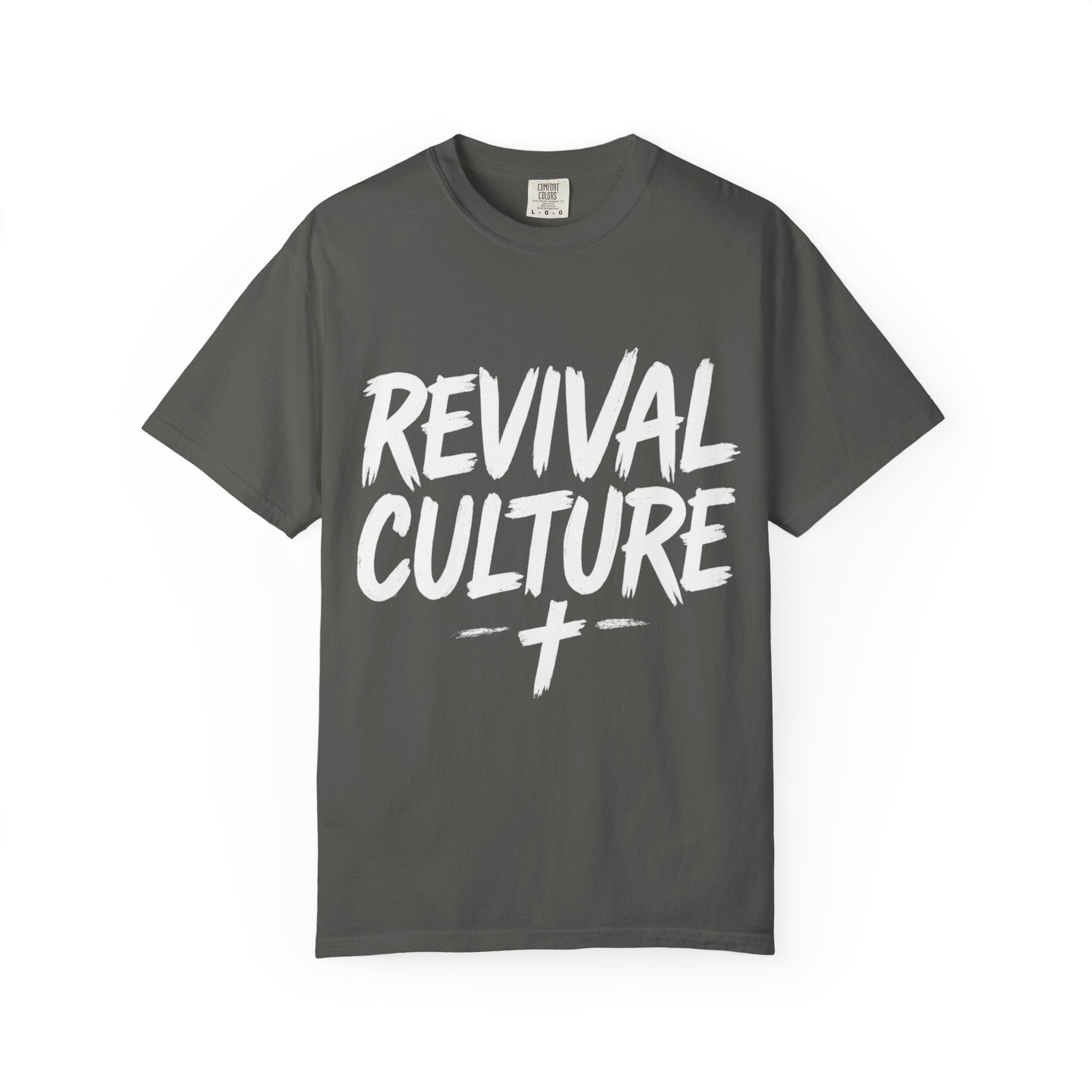 Revival Culture Grunge Tee | Christian Streetwear | Bold Christian T-Shirt for Teens & Young Adults