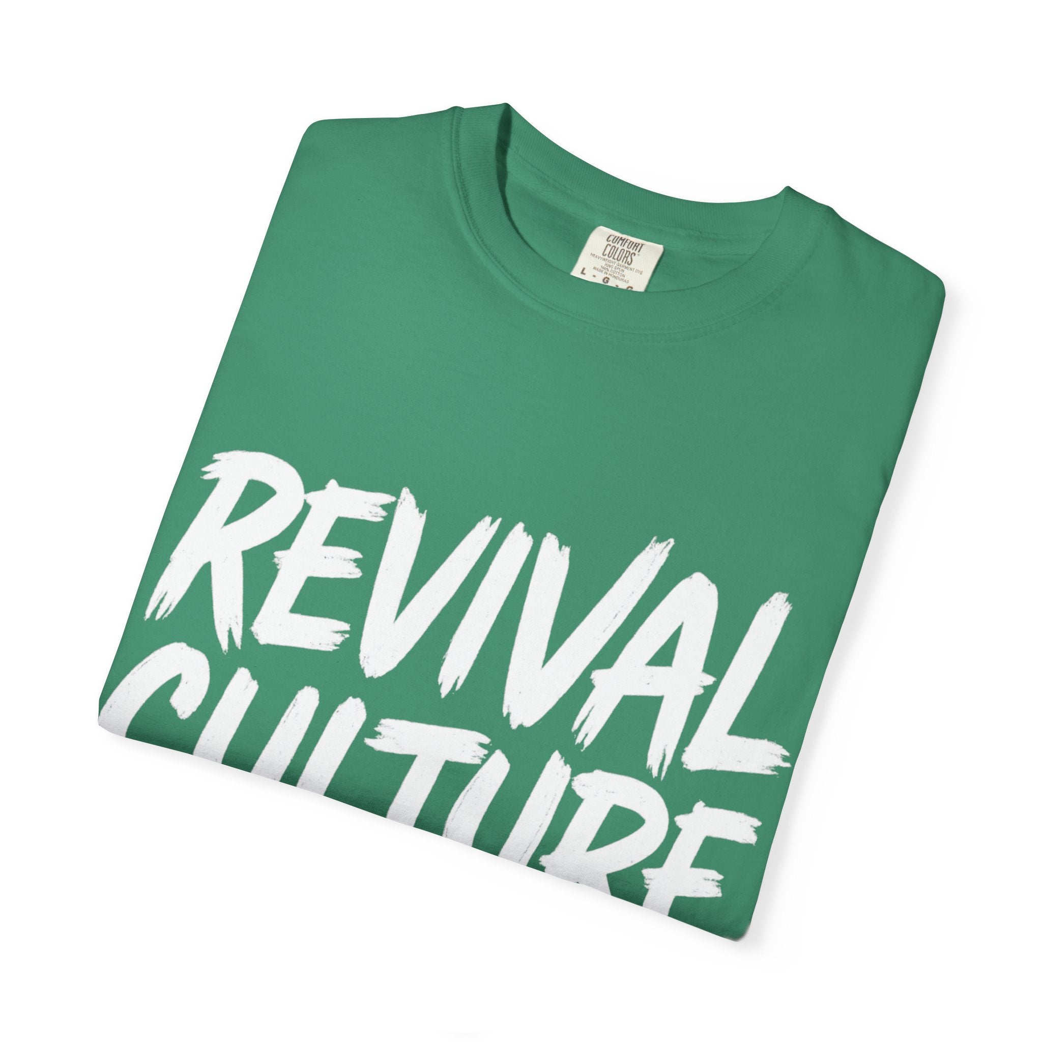 Revival Culture Grunge Tee | Christian Streetwear | Bold Christian T-Shirt for Teens & Young Adults