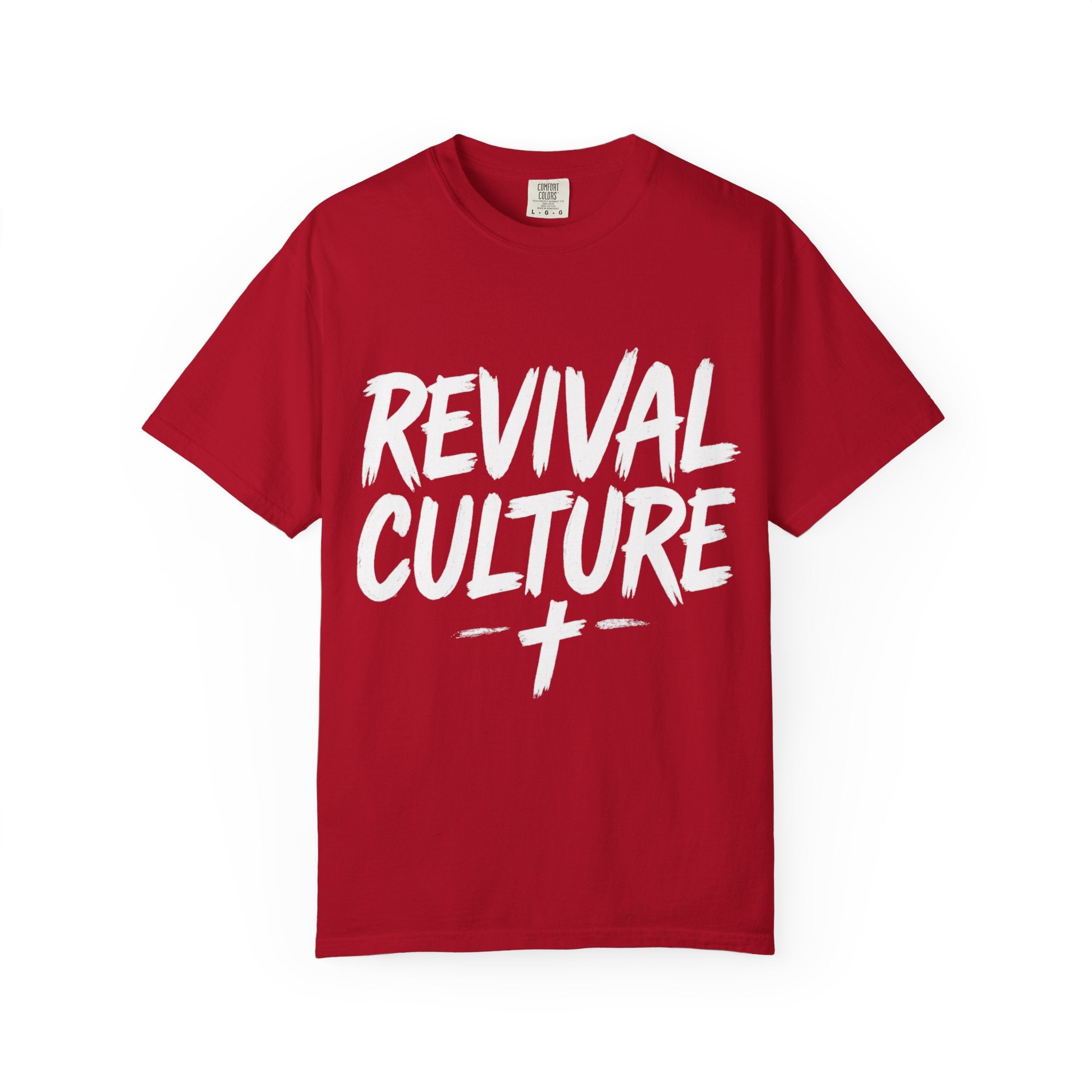 Revival Culture Grunge Tee | Christian Streetwear | Bold Christian T-Shirt for Teens & Young Adults