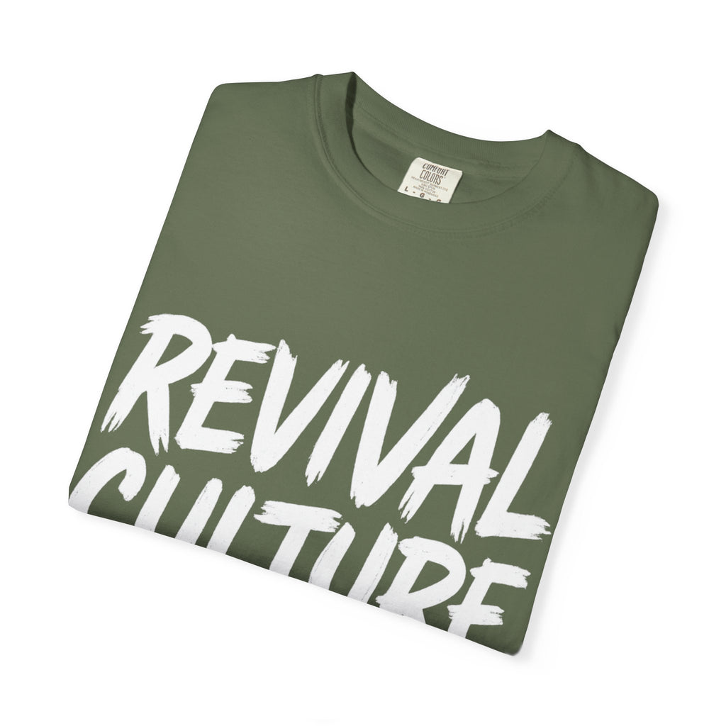 Revival Culture Grunge Tee | Christian Streetwear | Bold Christian T-Shirt for Teens & Young Adults