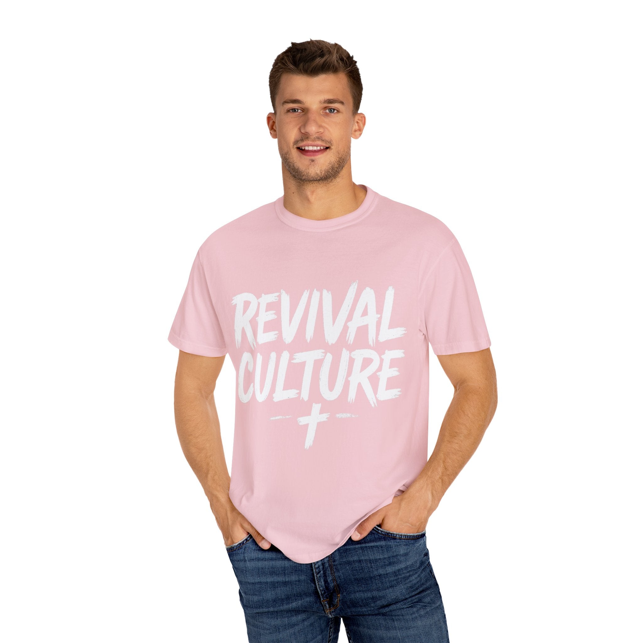 Revival Culture Grunge Tee | Christian Streetwear | Bold Christian T-Shirt for Teens & Young Adults