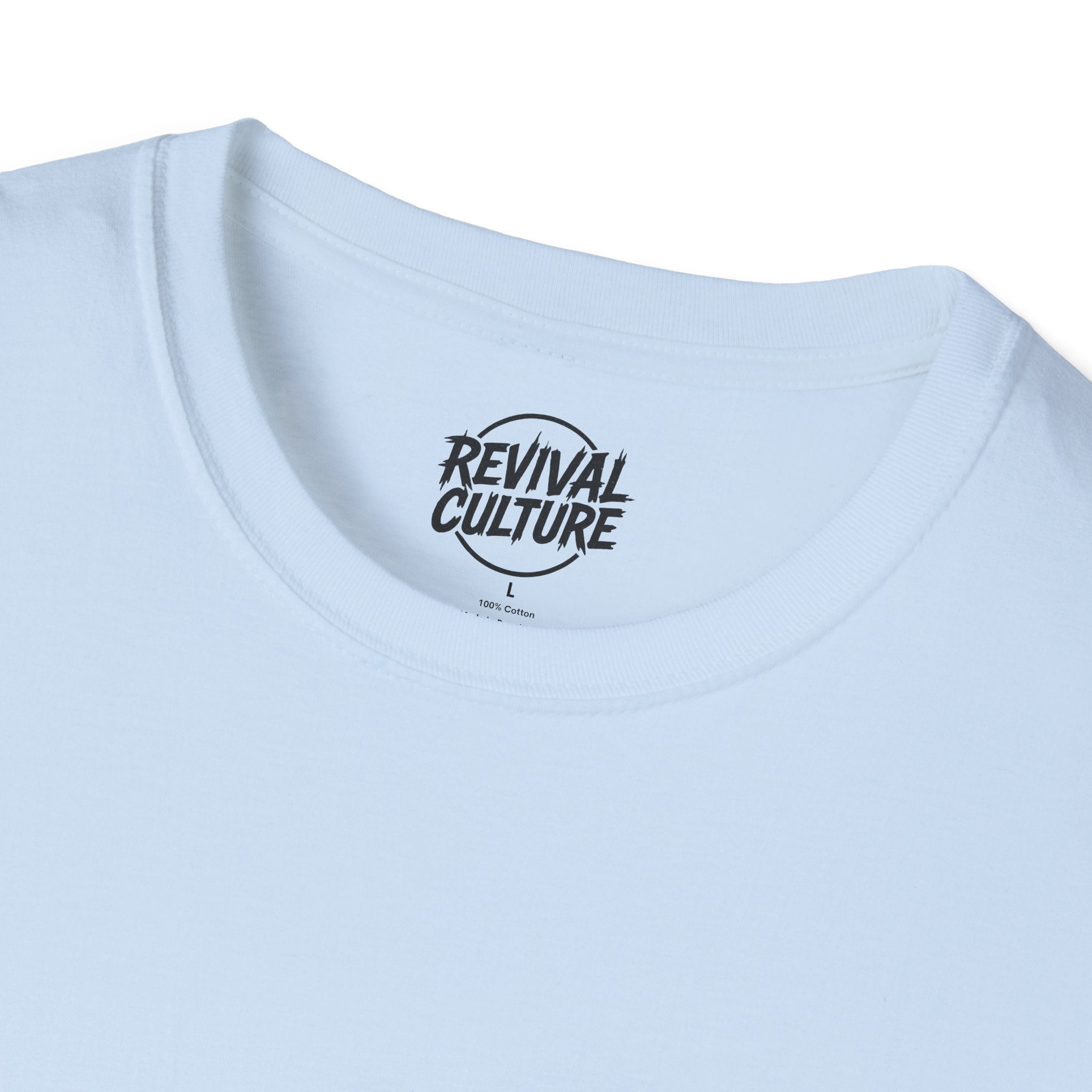 Revival Culture T-Shirt — "I Got 99 Problems But Romans 8:1" Christian Graphic Tee