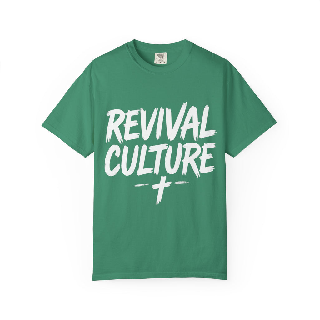 Revival Culture Grunge Tee | Christian Streetwear | Bold Christian T-Shirt for Teens & Young Adults