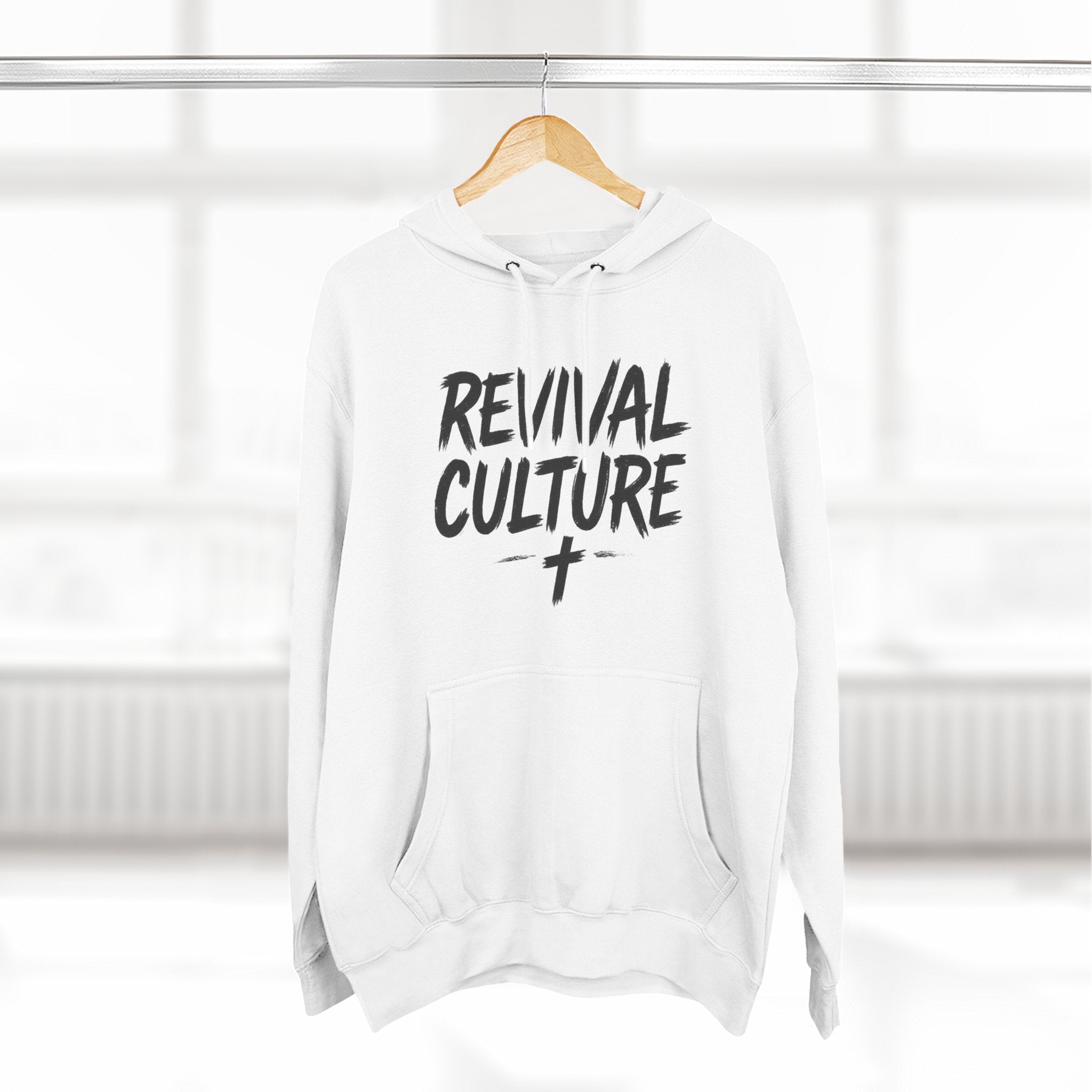 Revival Culture Grunge Fleece Hoodie | Christian Streetwear | Christian Teens & Young Adult