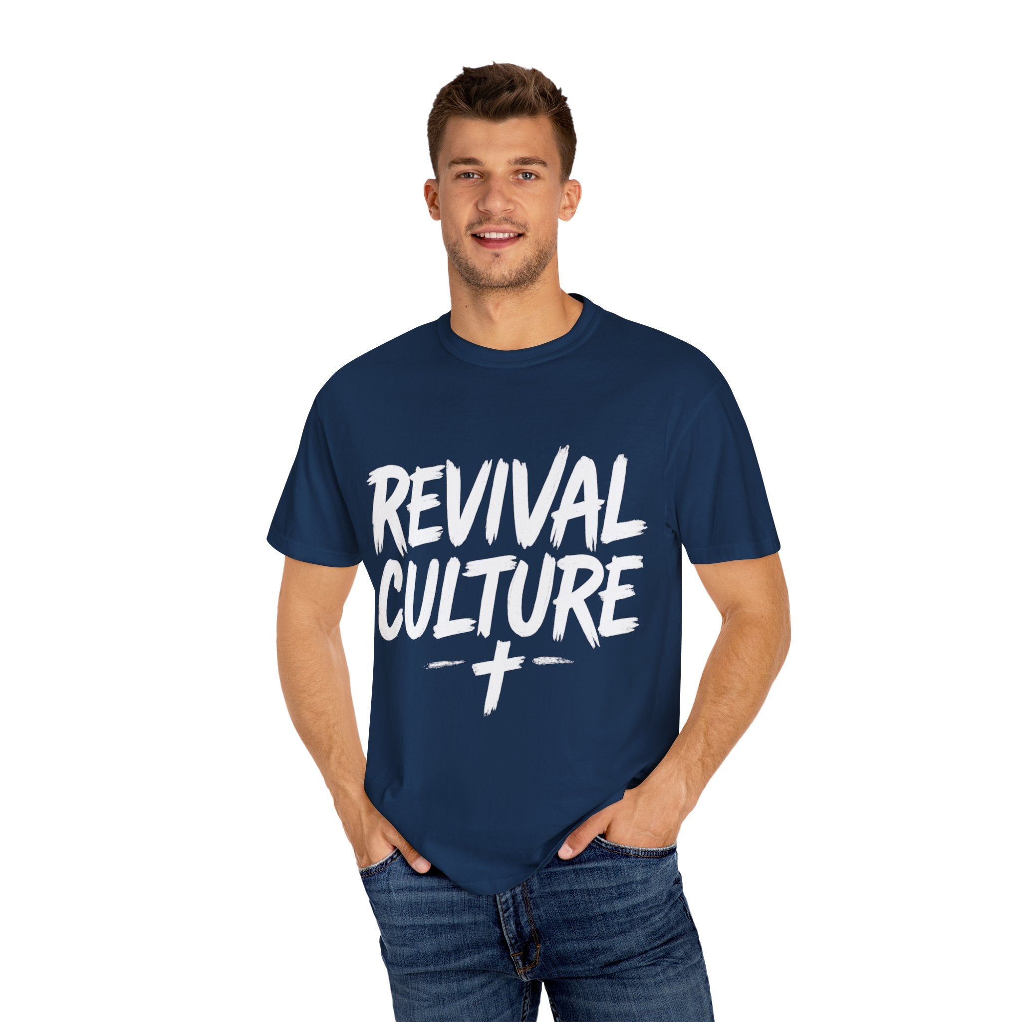 Revival Culture Grunge Tee | Christian Streetwear | Bold Christian T-Shirt for Teens & Young Adults