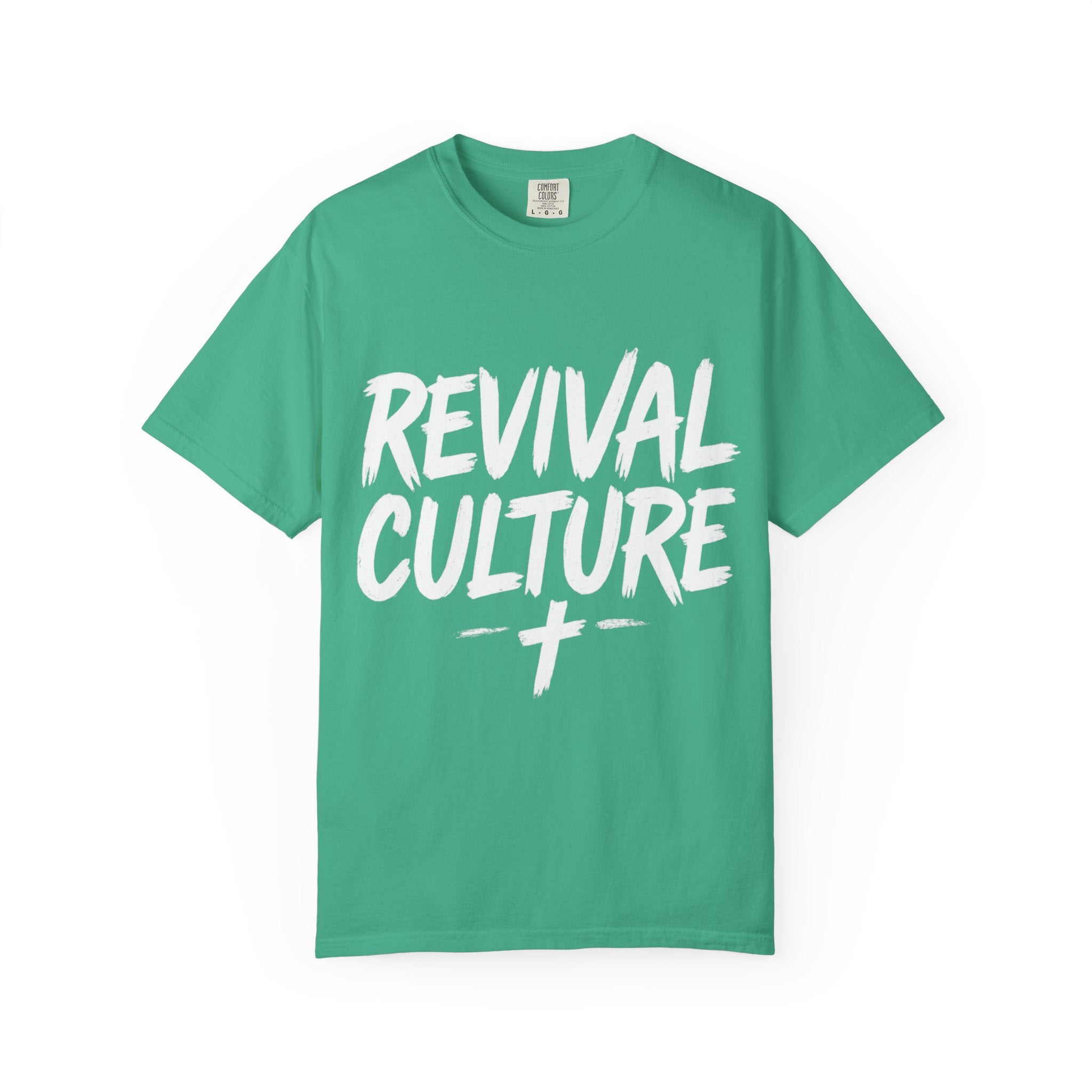 Revival Culture Grunge Tee | Christian Streetwear | Bold Christian T-Shirt for Teens & Young Adults