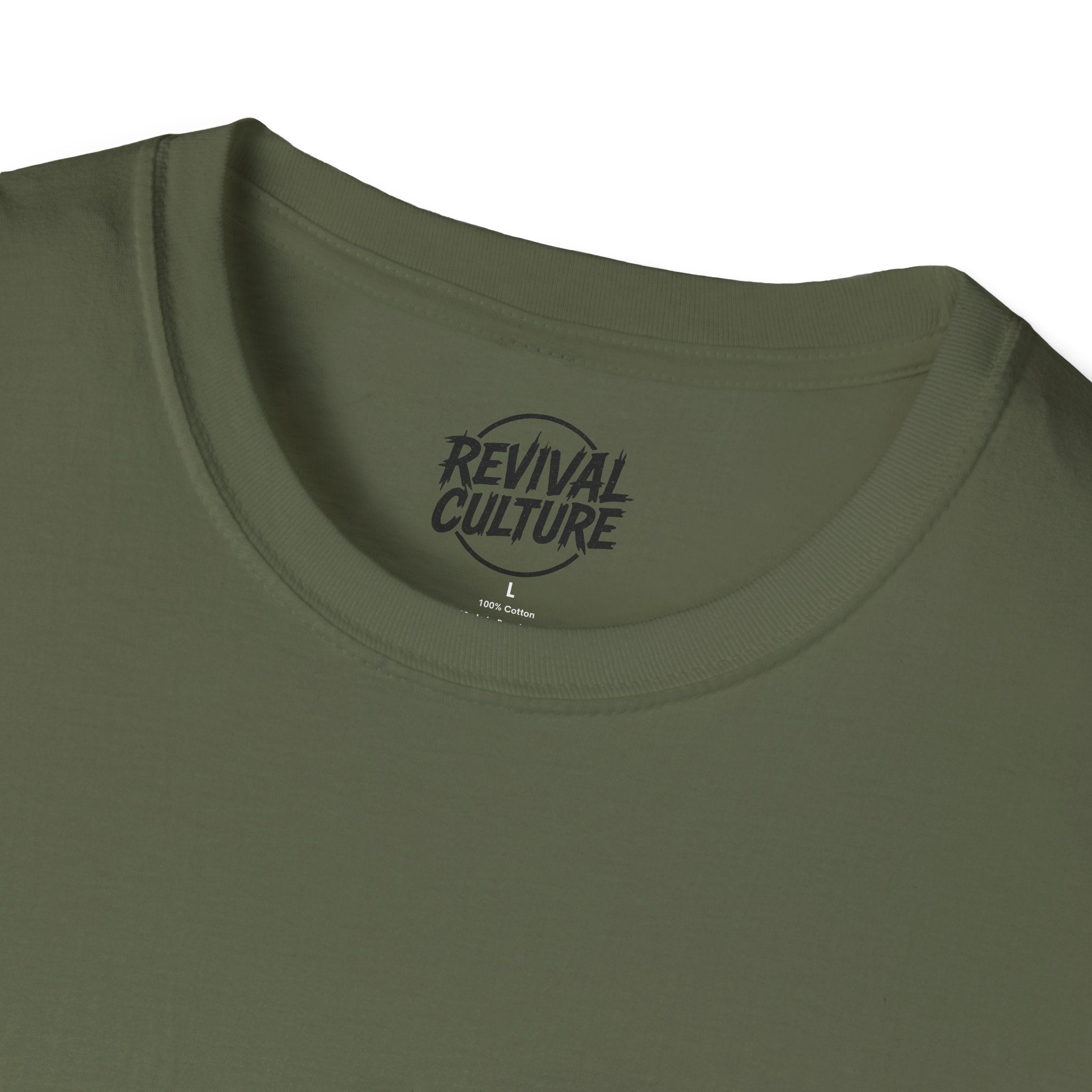 Revival Culture T-Shirt — "I Got 99 Problems But Romans 8:1" Christian Graphic Tee
