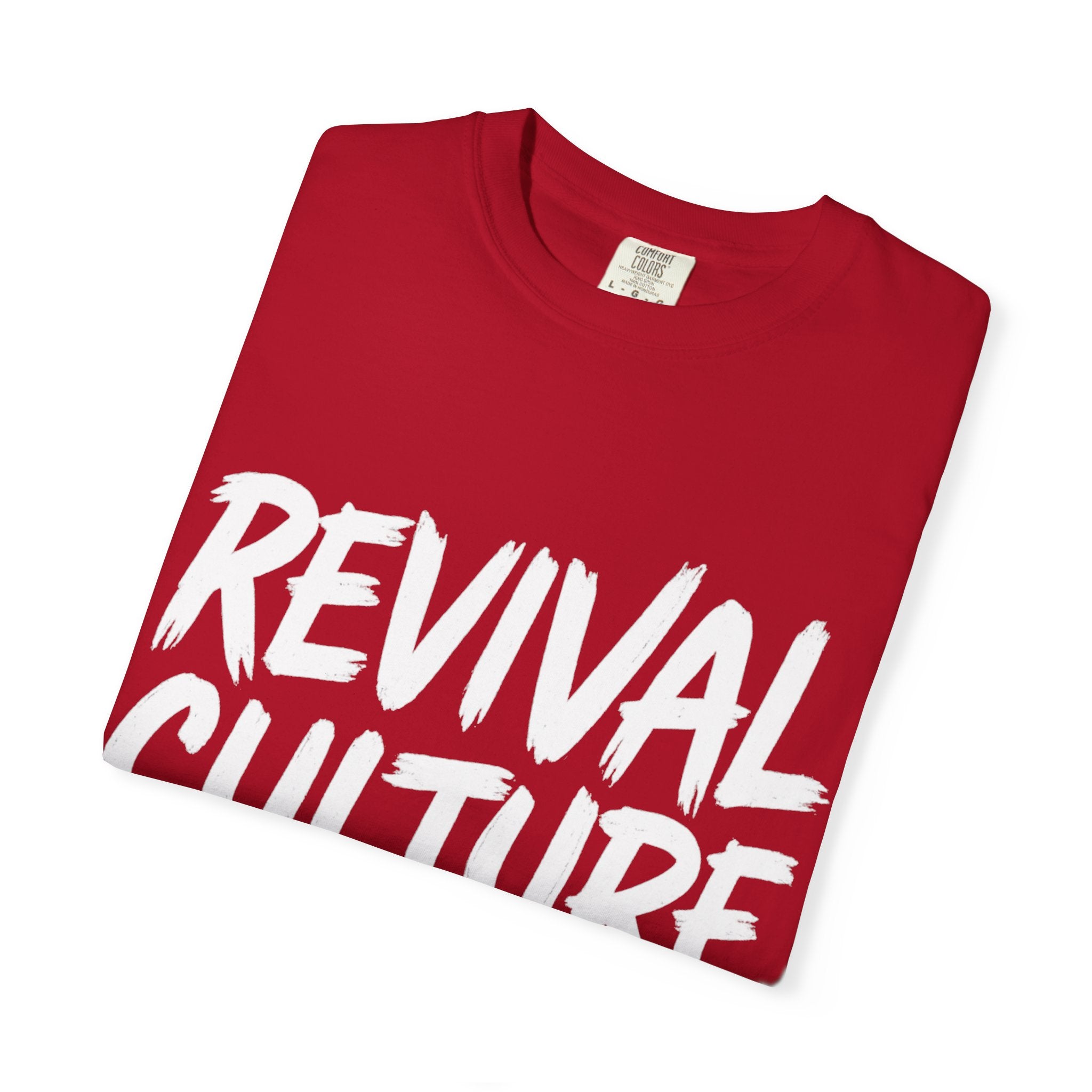 Revival Culture Grunge Tee | Christian Streetwear | Bold Christian T-Shirt for Teens & Young Adults