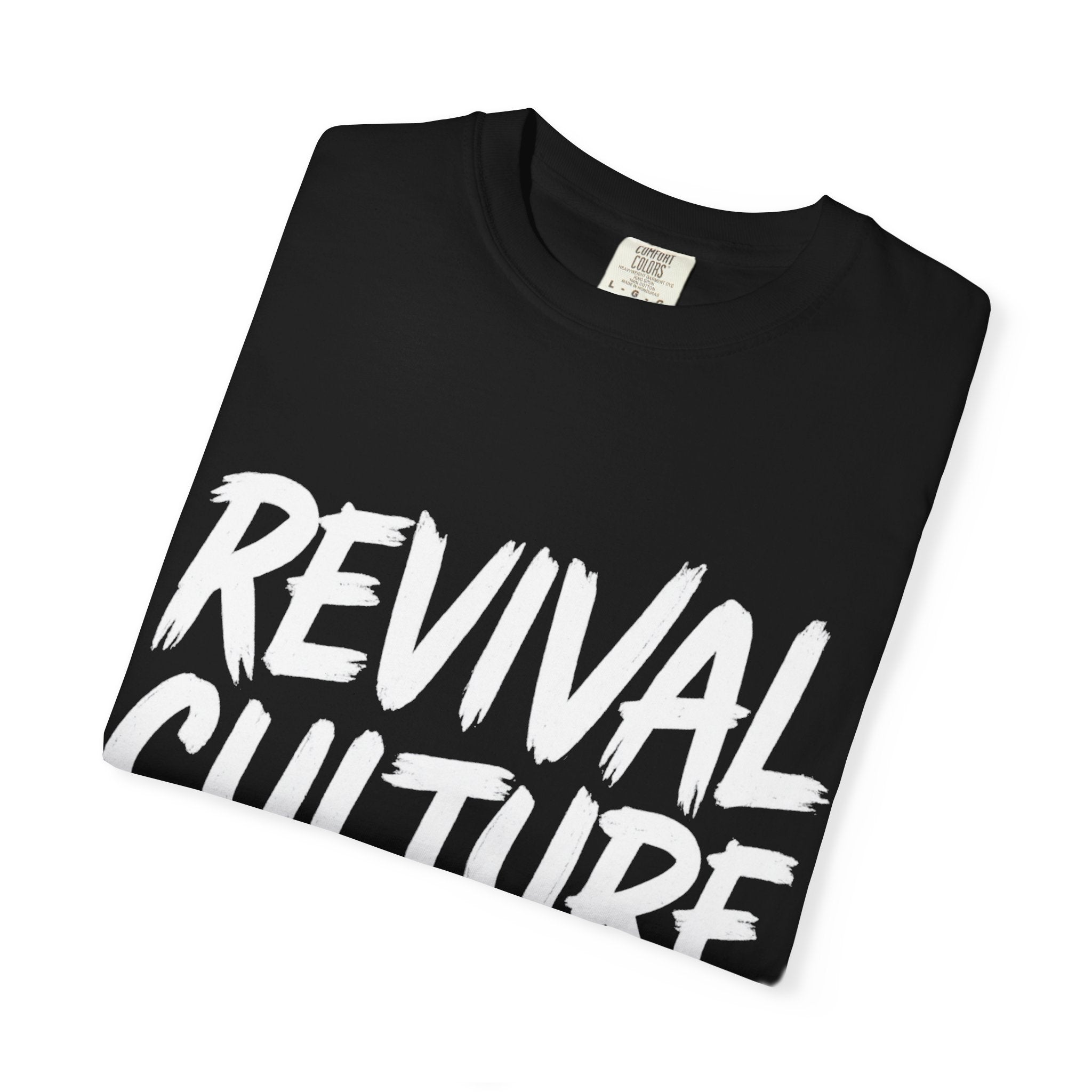Revival Culture Grunge Tee | Christian Streetwear | Bold Christian T-Shirt for Teens & Young Adults