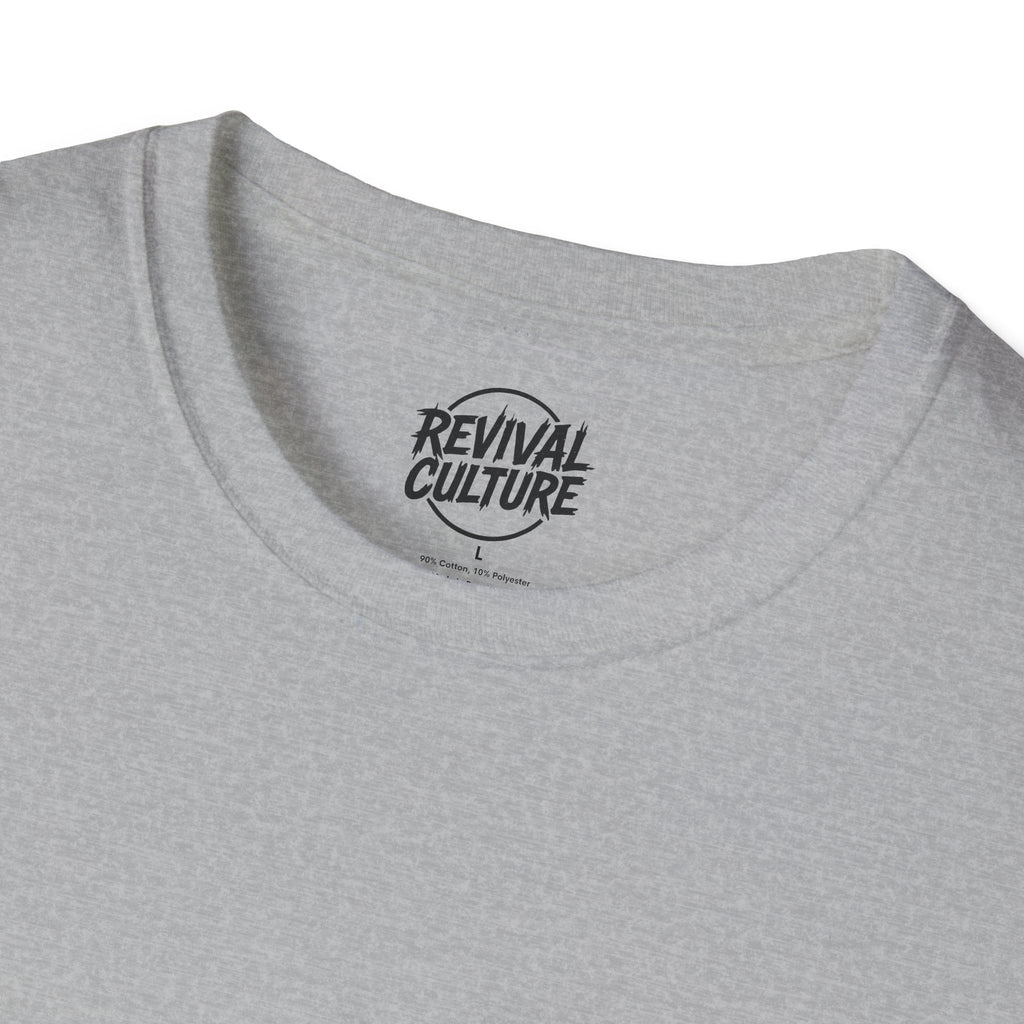 Revival Culture T-Shirt — "I Got 99 Problems But Romans 8:1" Christian Graphic Tee