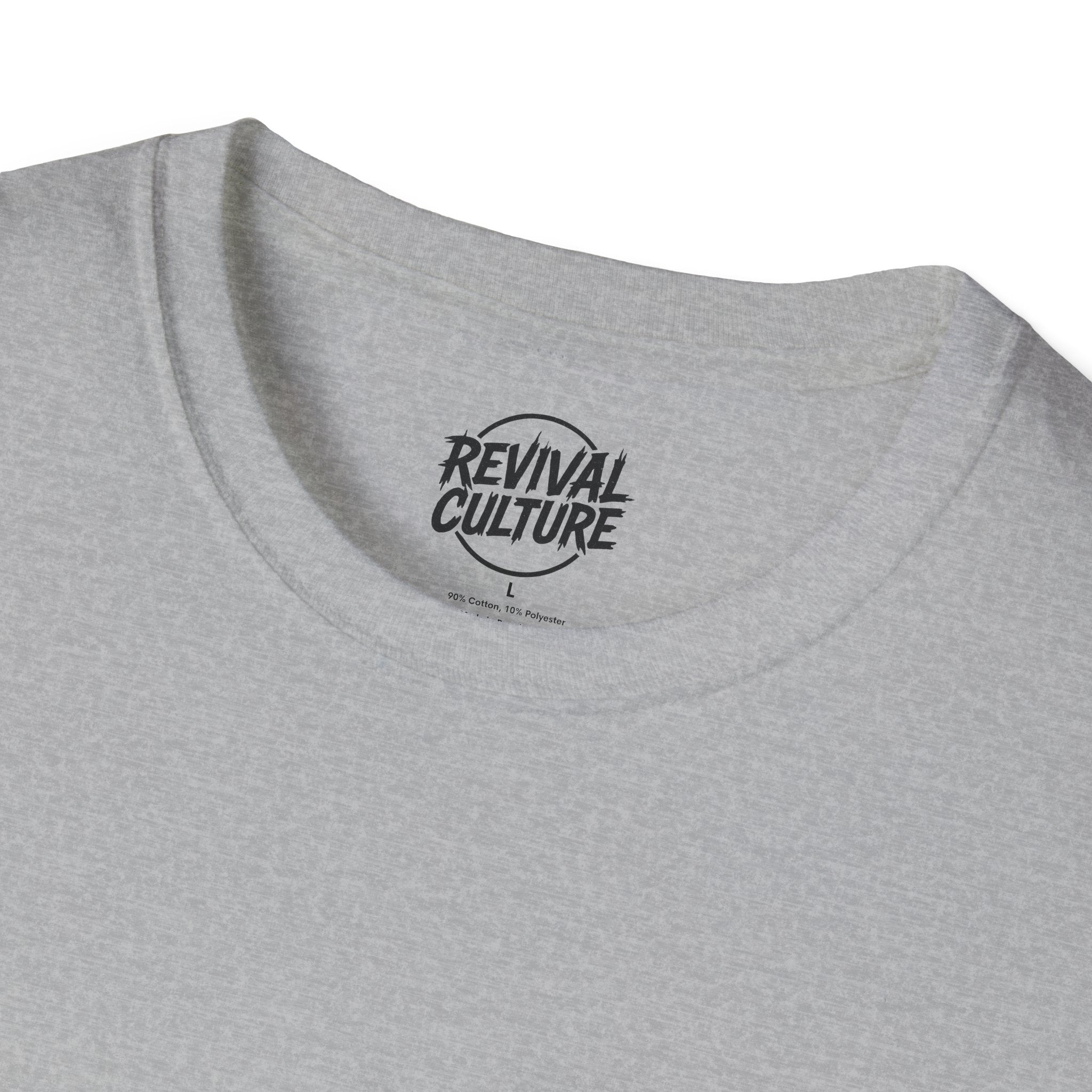 Revival Culture T-Shirt — "I Got 99 Problems But Romans 8:1" Christian Graphic Tee