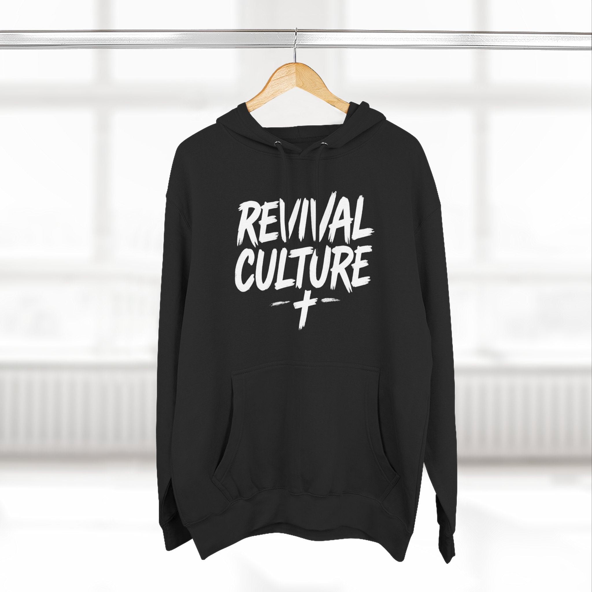 Revival Culture Grunge Fleece Hoodie | Christian Streetwear | Christian Teens & Young Adult