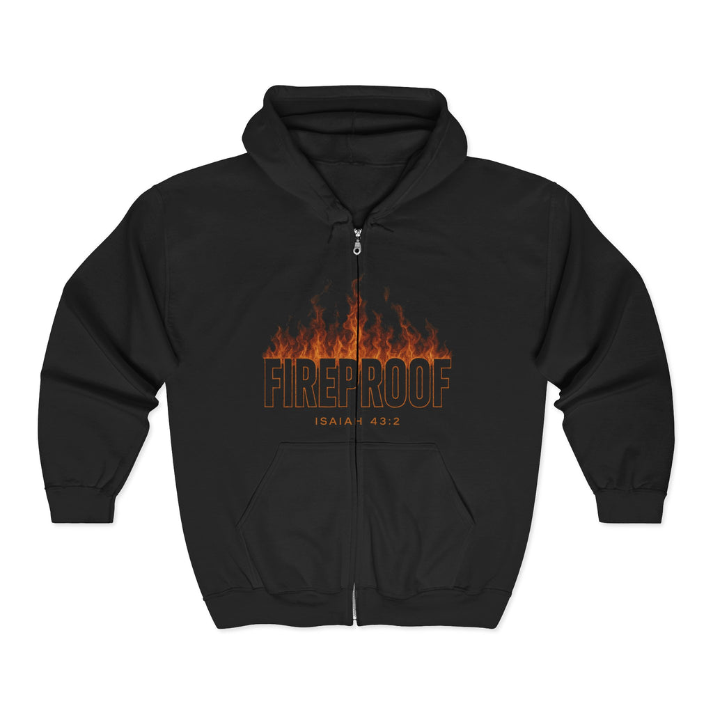 Fire Proof Hoodie | Christian Streetwear| Isaiah 43:2