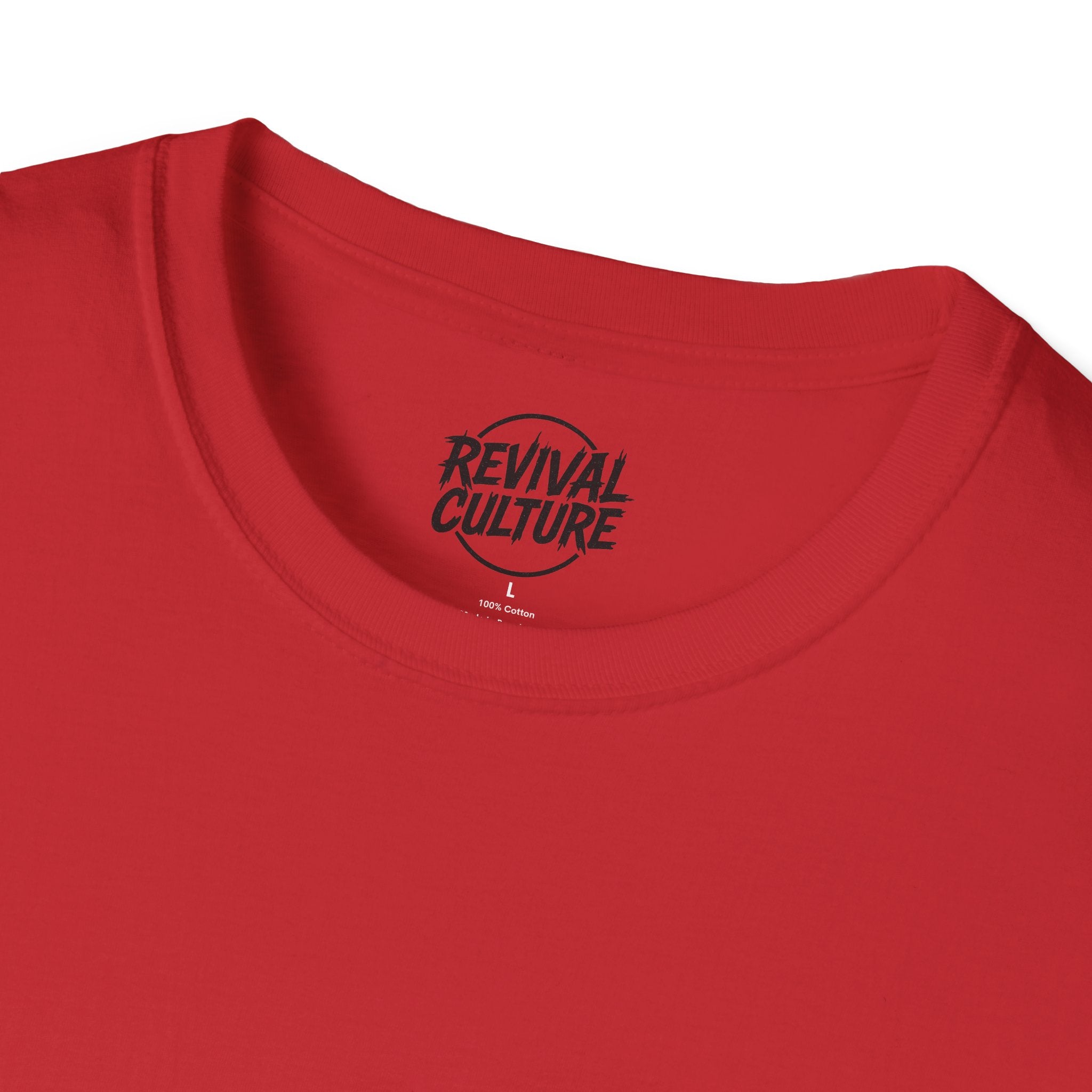 Revival Culture T-Shirt — "I Got 99 Problems But Romans 8:1" Christian Graphic Tee