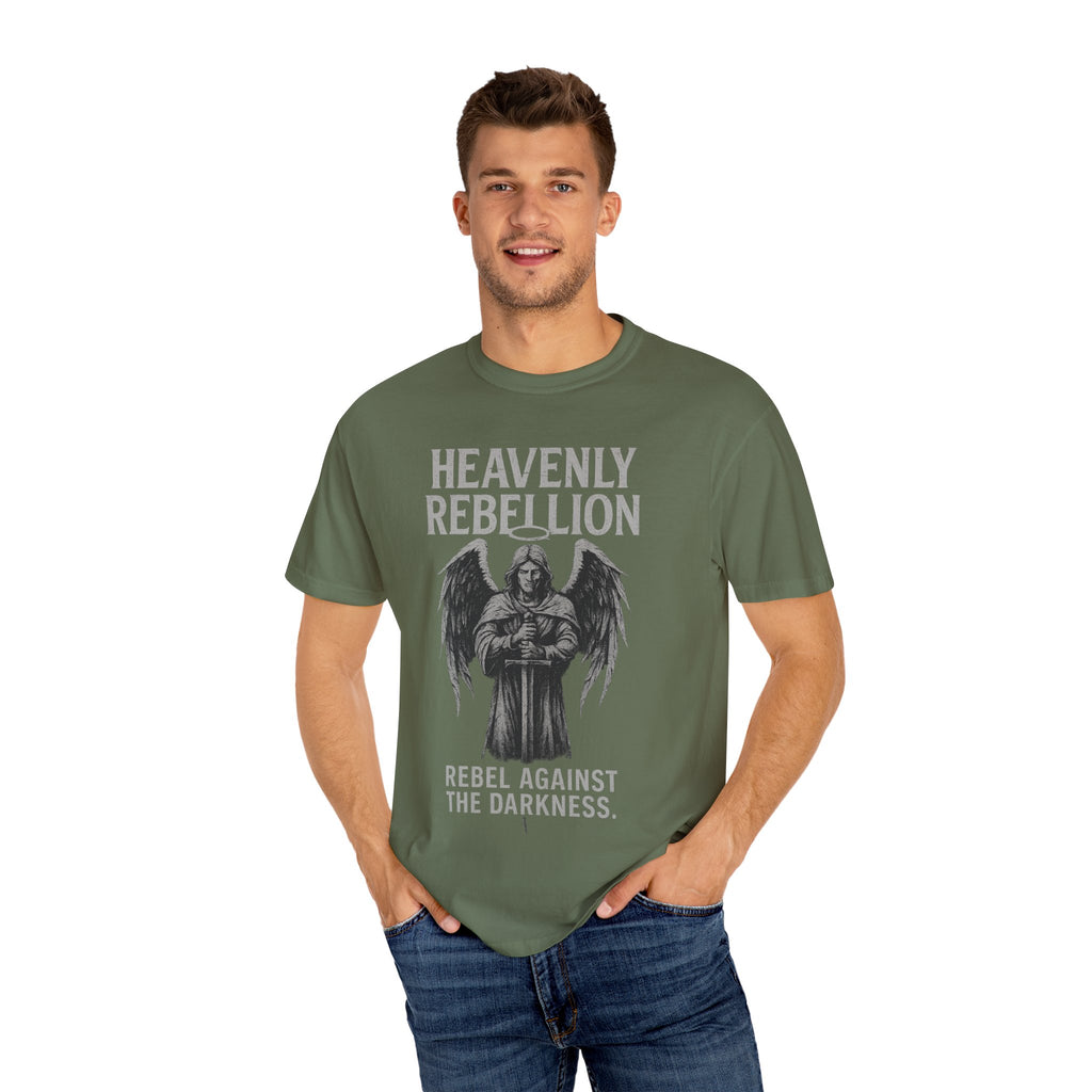 Heavenly Rebellion angel illustration T-Shirt | Rebel Against the Darkness