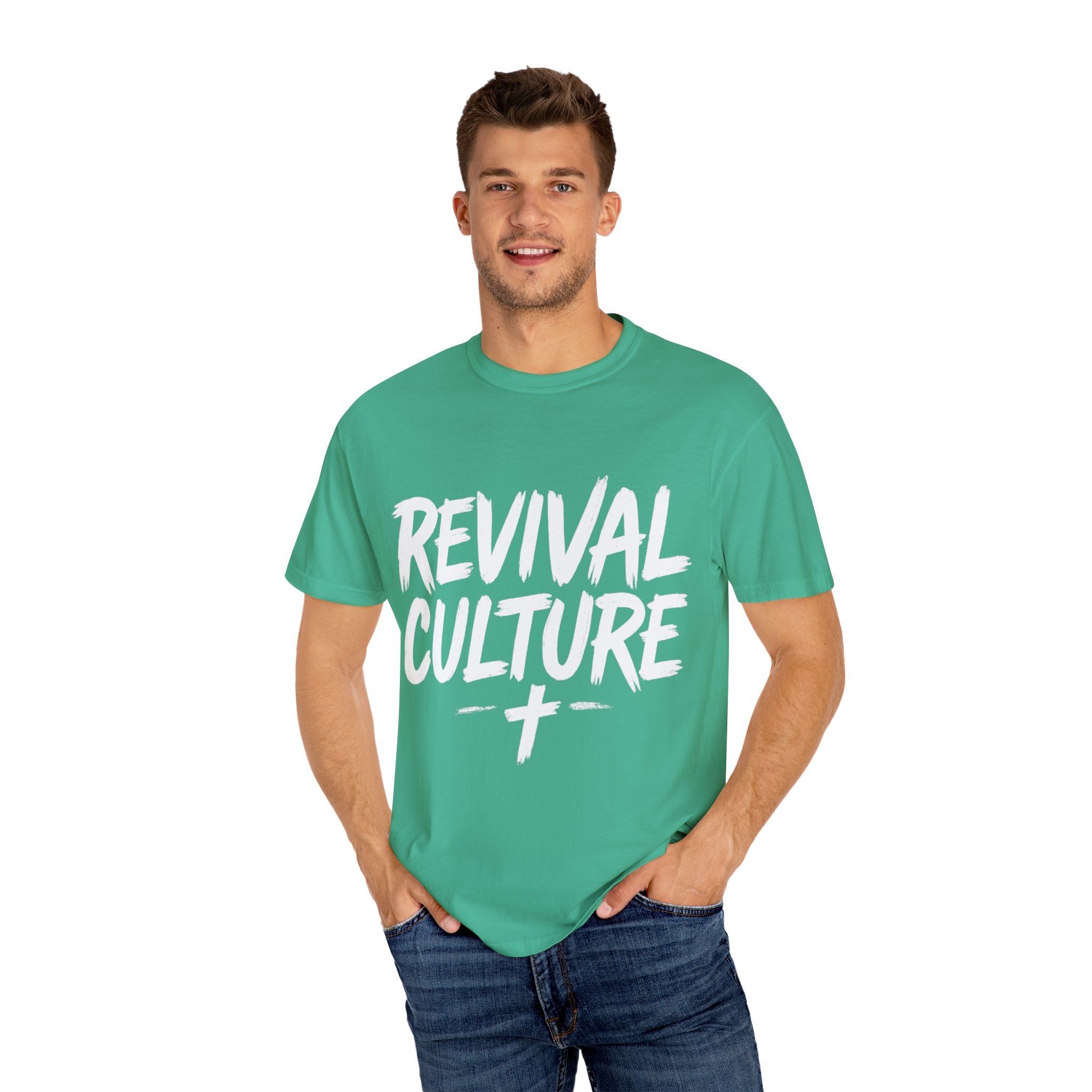 Revival Culture Grunge Tee | Christian Streetwear | Bold Christian T-Shirt for Teens & Young Adults