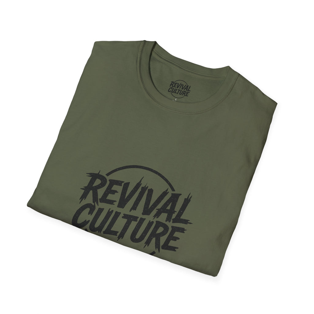 Revival Culture T-Shirt — "I Got 99 Problems But Romans 8:1" Christian Graphic Tee