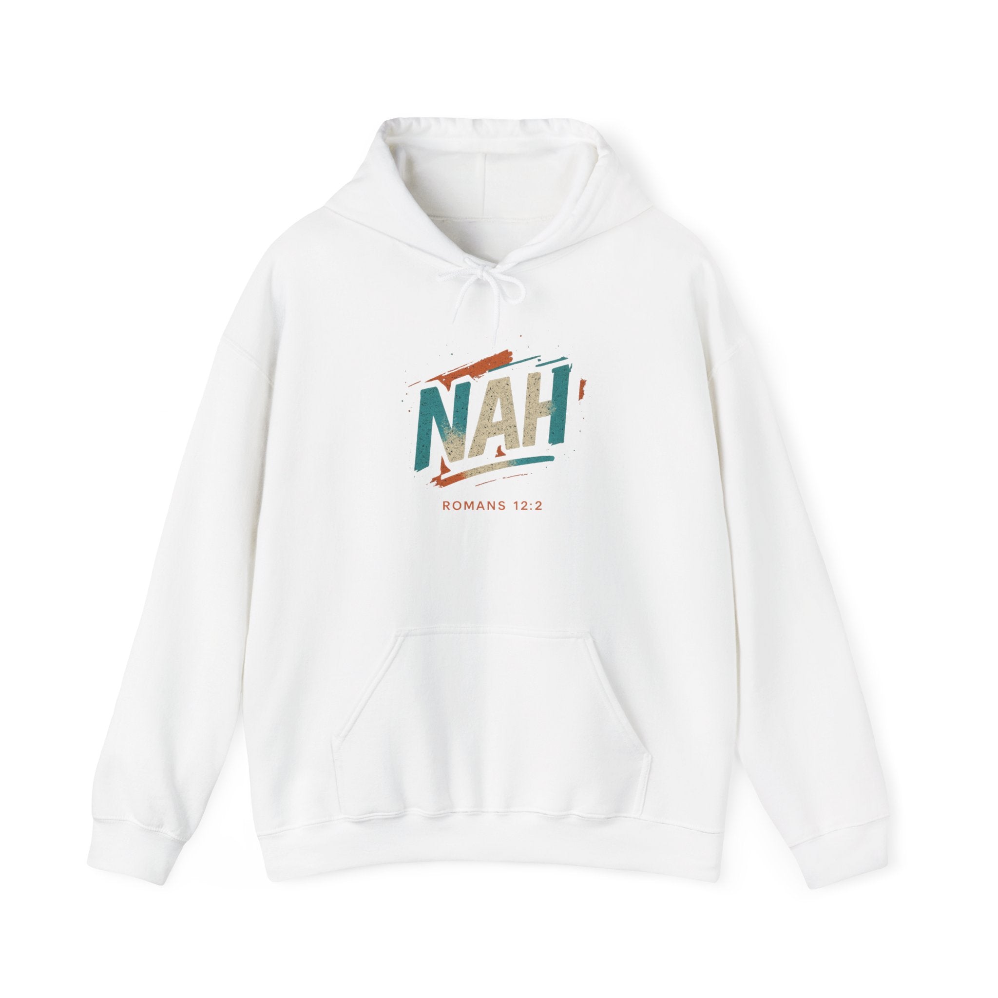 NAH Unisex Hooded Sweatshirt, Cozy Christian Apparel, Inspirational Gift, Casual Outfit, Everyday Wear, Worship Clothing