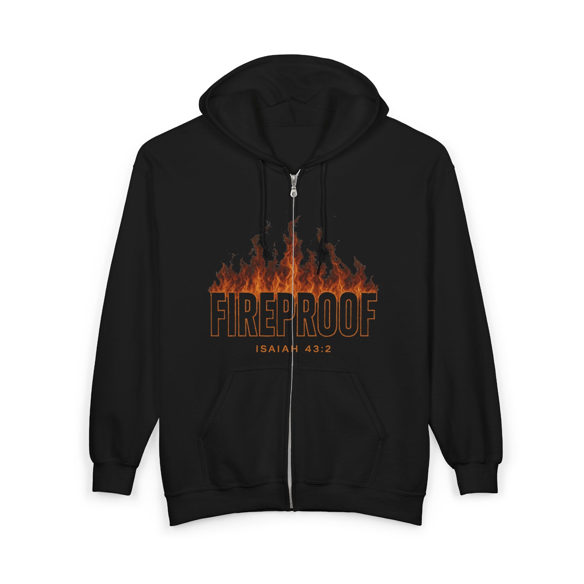 Fire Proof Hoodie | Christian Streetwear| Isaiah 43:2