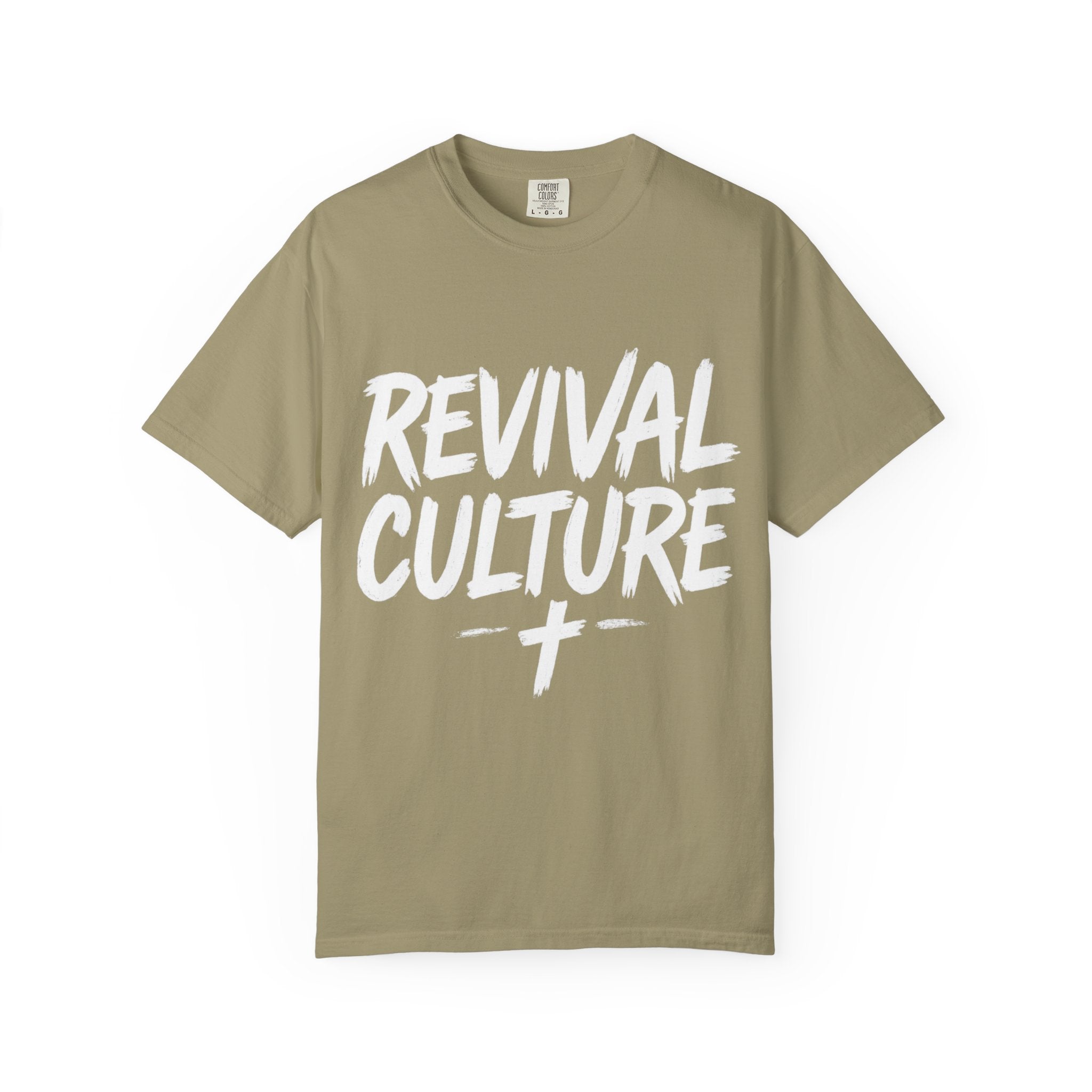 Revival Culture Grunge Tee | Christian Streetwear | Bold Christian T-Shirt for Teens & Young Adults