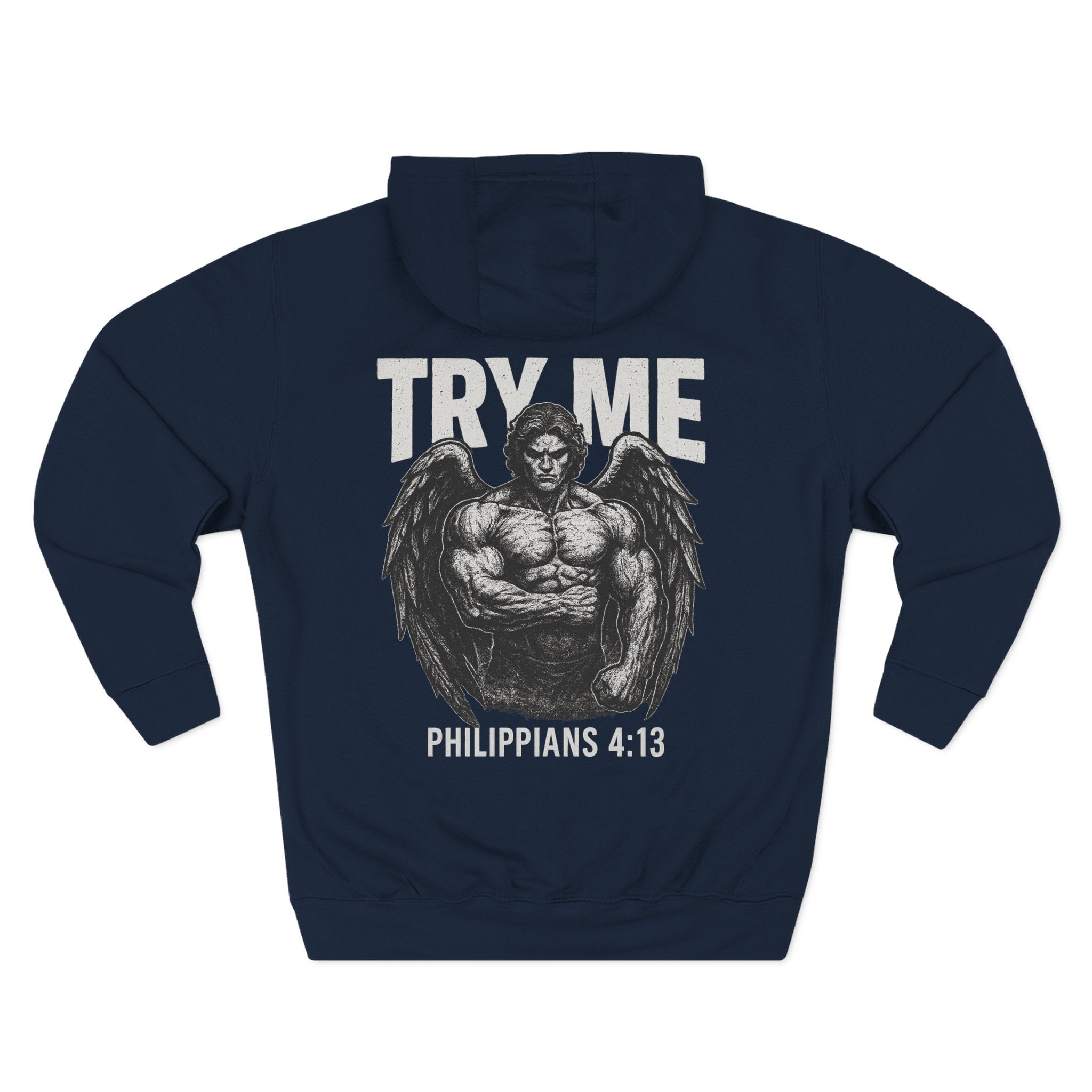 Try Me | Philippians 4:13 | Grit & Faith Christian Streetwear Tee