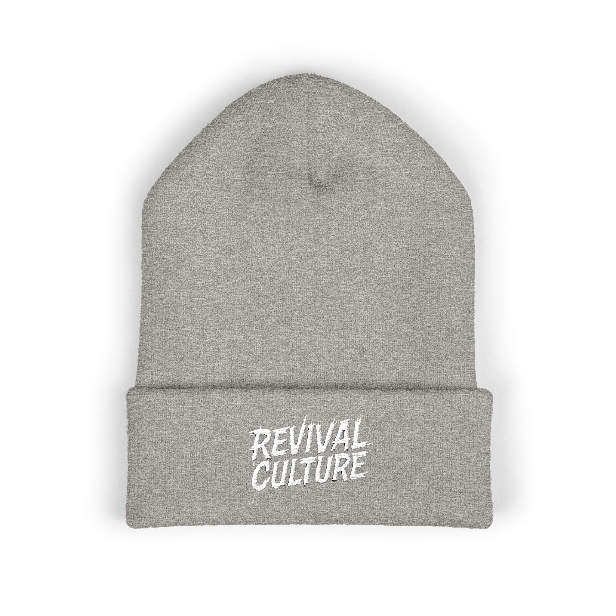 Classic Cuffed Beanie with Revival Culture Embroidery | Trendy Winter Accessory, Gift for Him/Her, Streetwear Essential, Unisex Knit [...]